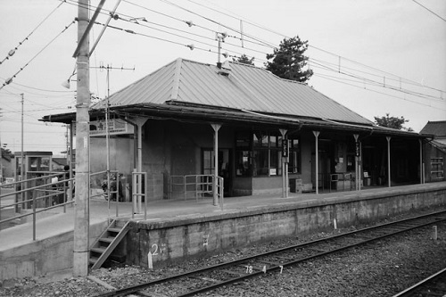 昔の西鹿島駅舎